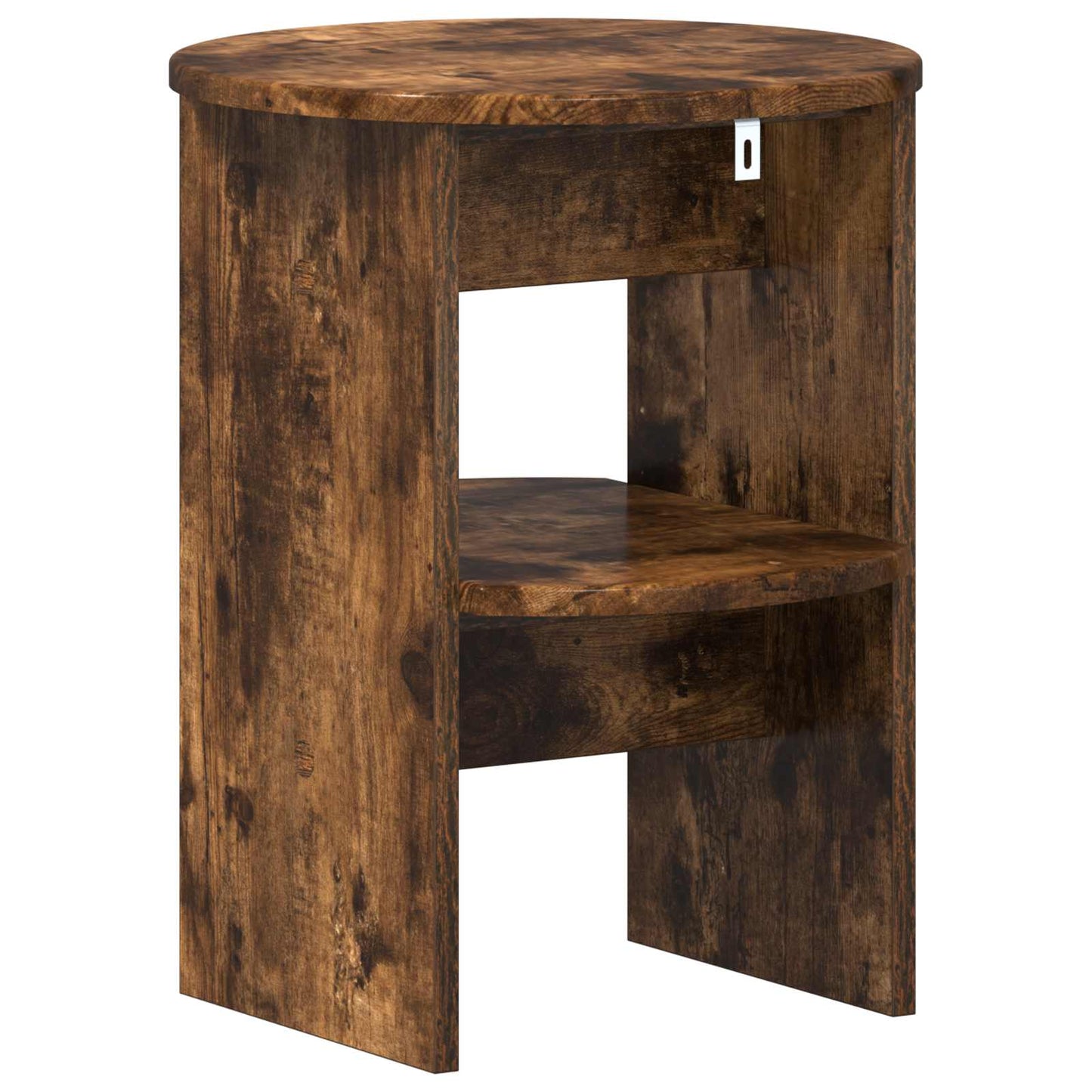 Mobile laterale 2 pcs Quercia Affumicata Ø40 x 50 cm