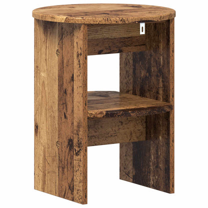 Mobile laterale Legno vecchio Ø40 x 50 cm Legno ingegnerizzato | homemem39