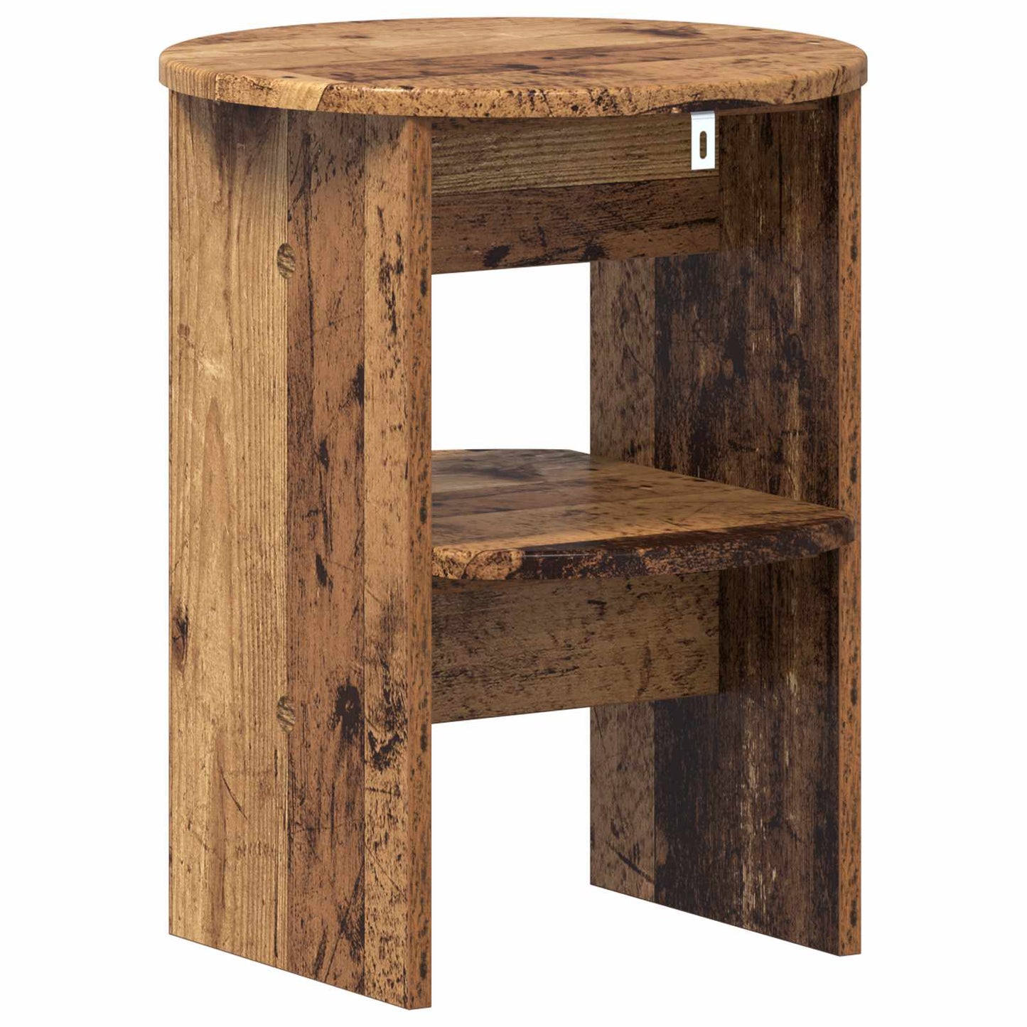 Mobile laterale 2 pcs Legno vecchio Ø40 x 50 cm