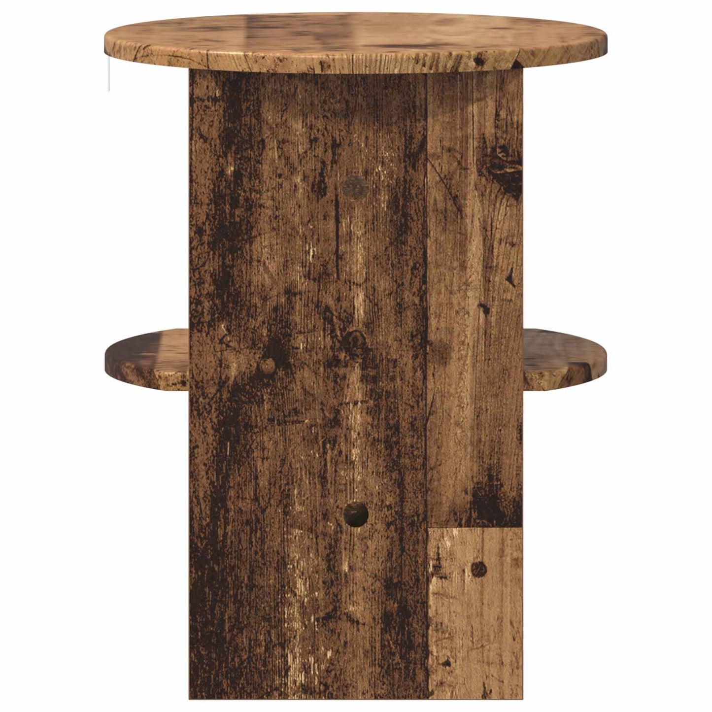 Mobile laterale 2 pcs Legno vecchio Ø40 x 50 cm