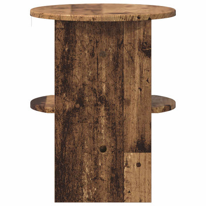 Mobile laterale 2 pcs Legno vecchio Ø40 x 50 cm