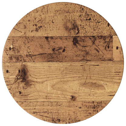 Mobile laterale 2 pz Legno vecchio Ø40 x 50 cm