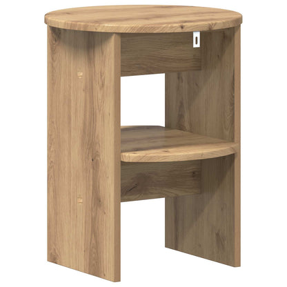 Mobile laterale Rovere Artigianale Ø40 x 50 cm | homemem39
