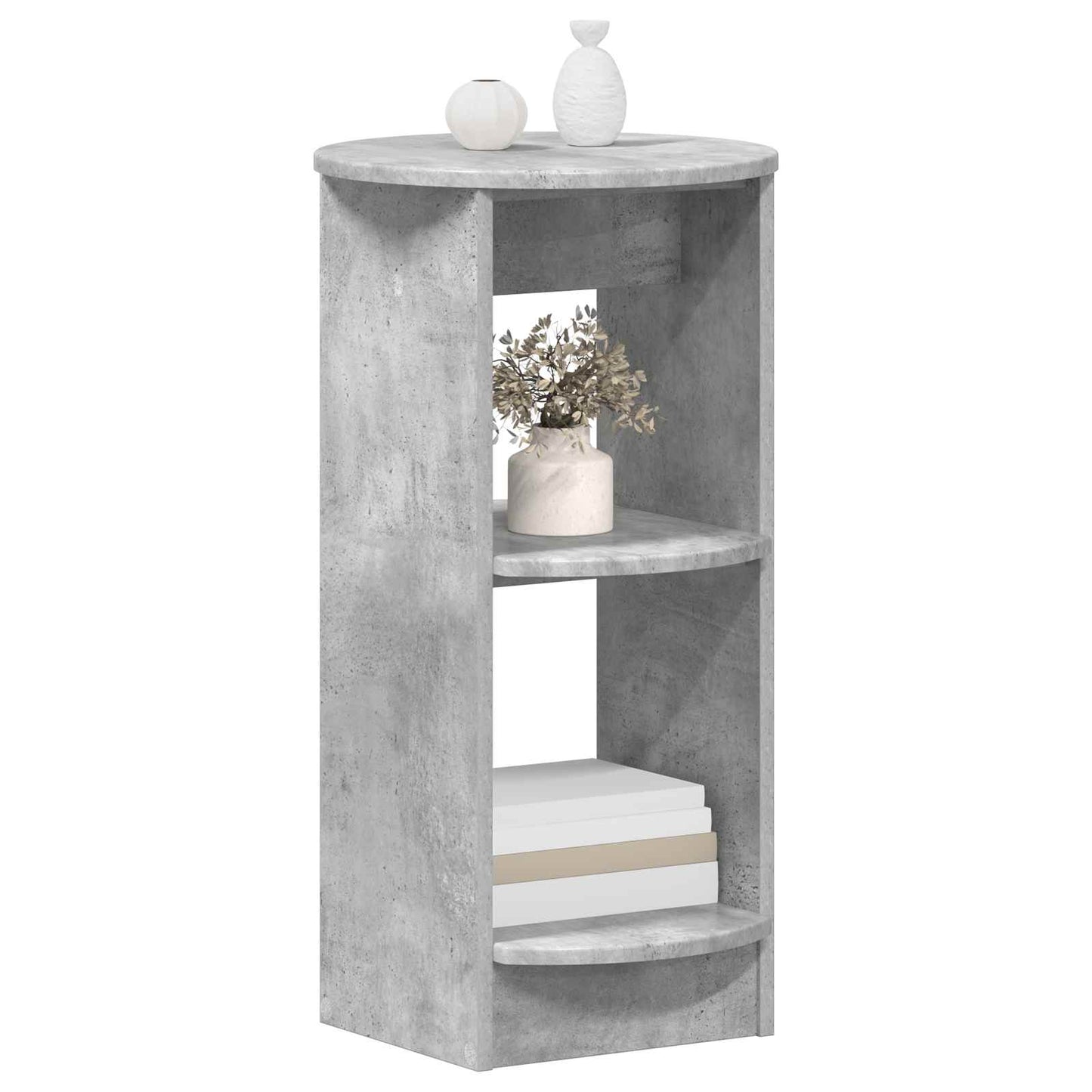 Mobile laterale Grigio Cemento Legno ingegnerizzato | homemem39