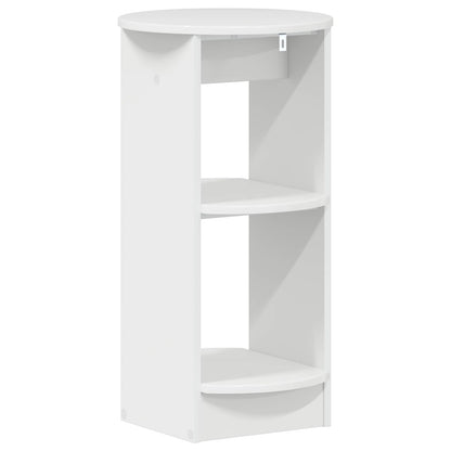 Mobile laterale Bianco Lucido Legno ingegnerizzato | homemem39
