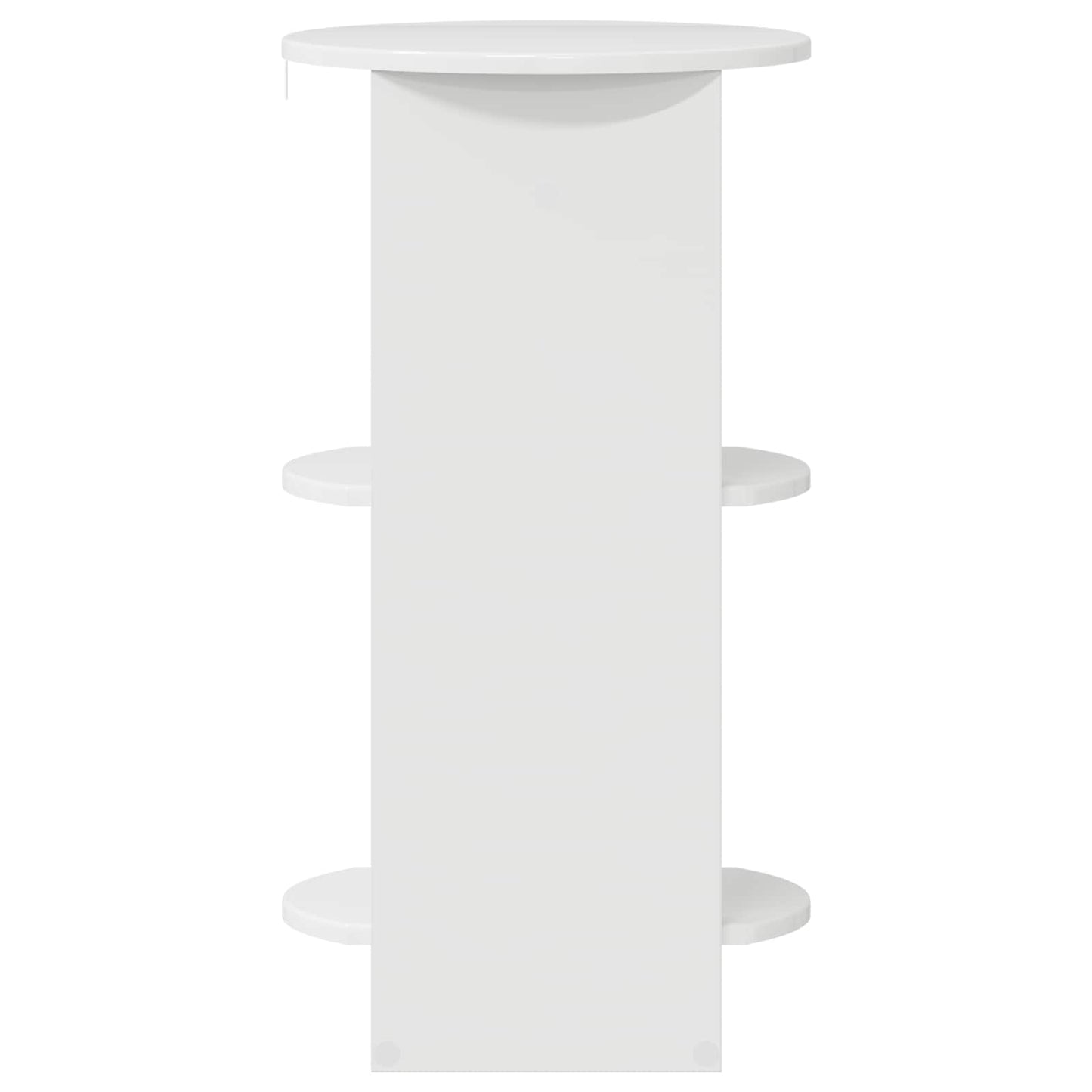 Mobile laterale Bianco Lucido Legno ingegnerizzato | homemem39