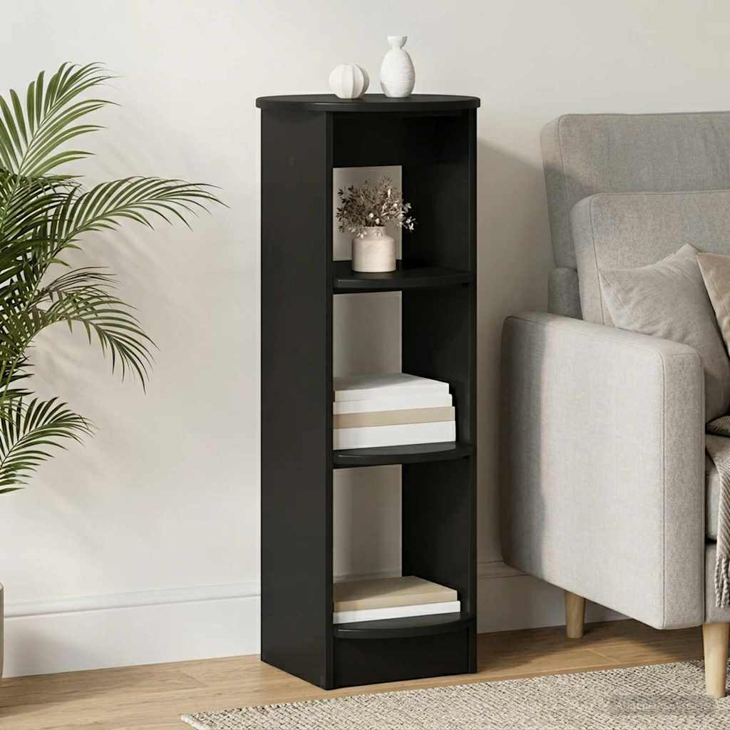 Mobile laterale Nero 40 x 40 x 100 cm Legno ingegnerizzato | homemem39