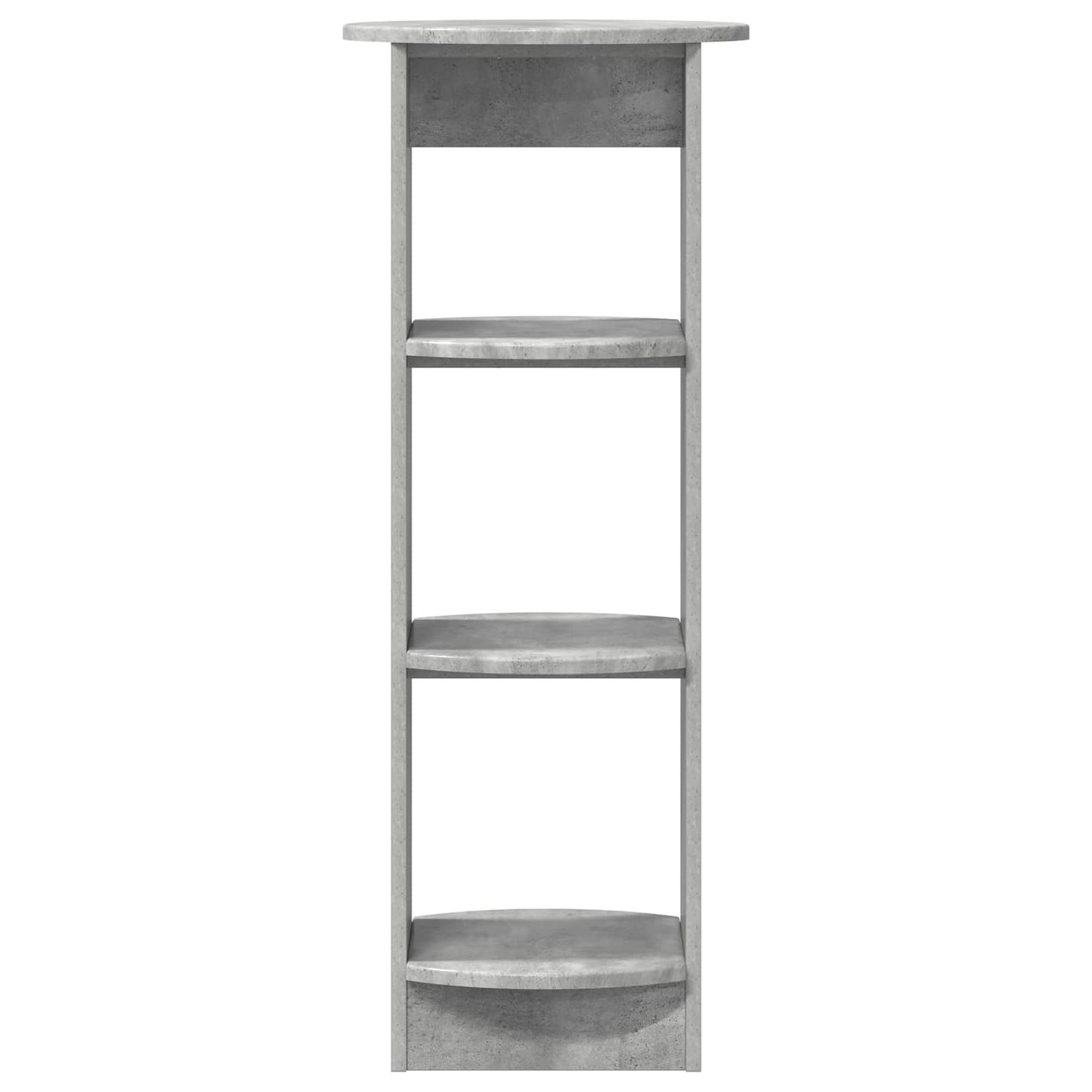 Mobile laterale Grigio Cemento 40 x 40 x 100 cm | homemem39