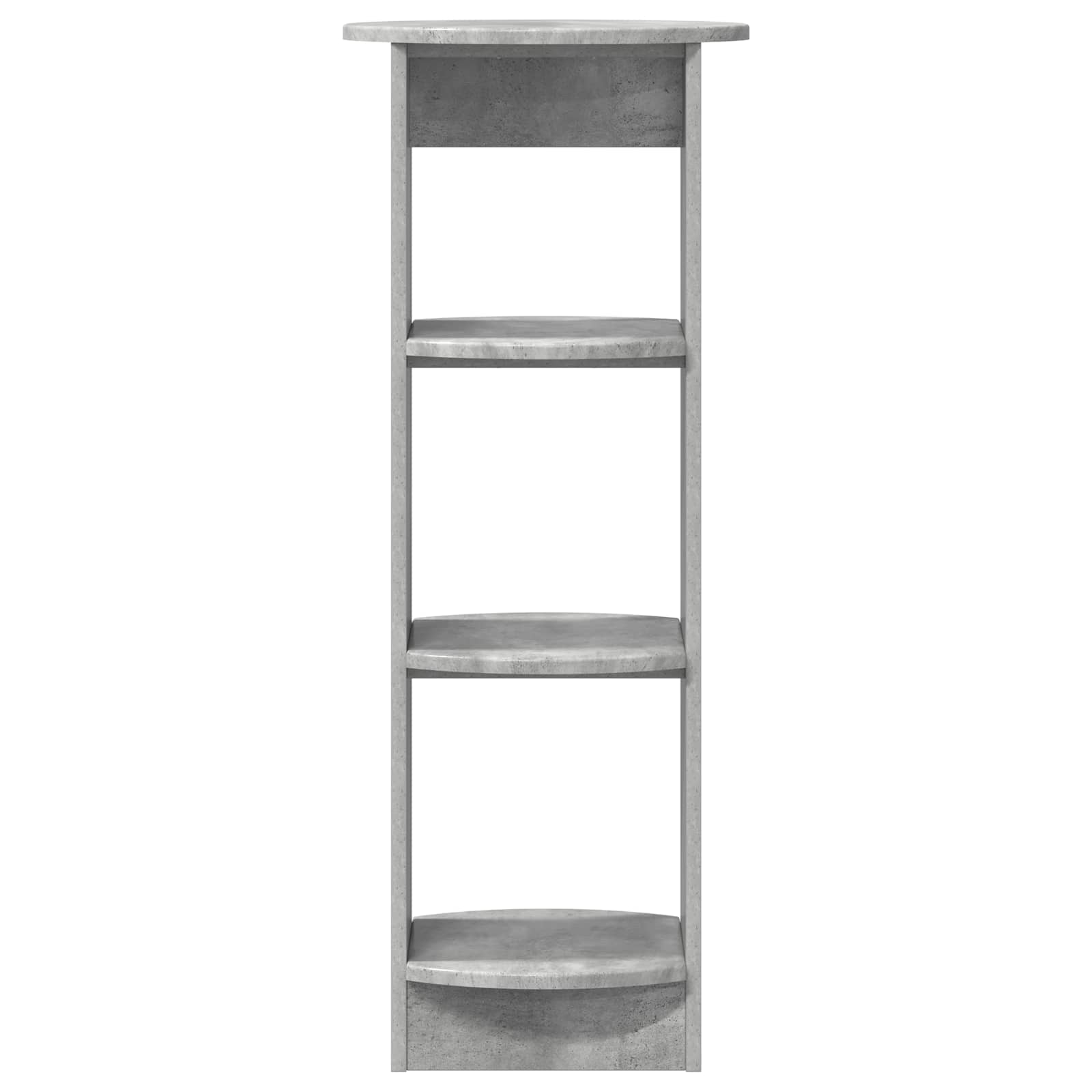 Mobile laterale Grigio Cemento 40 x 40 x 100 cm | homemem39