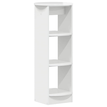 Mobile laterale Bianco Lucido 40 x 40 x 100 cm