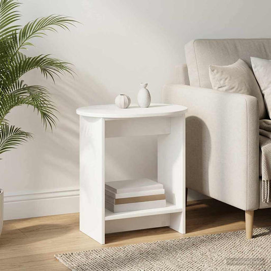 Tavolo laterale Bianco 50 x 39,5 x 55 cm Legno ingegnerizzato | homemem39