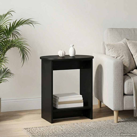 Tavolo laterale Nero 50 x 39,5 x 55 cm Legno ingegnerizzato | homemem39