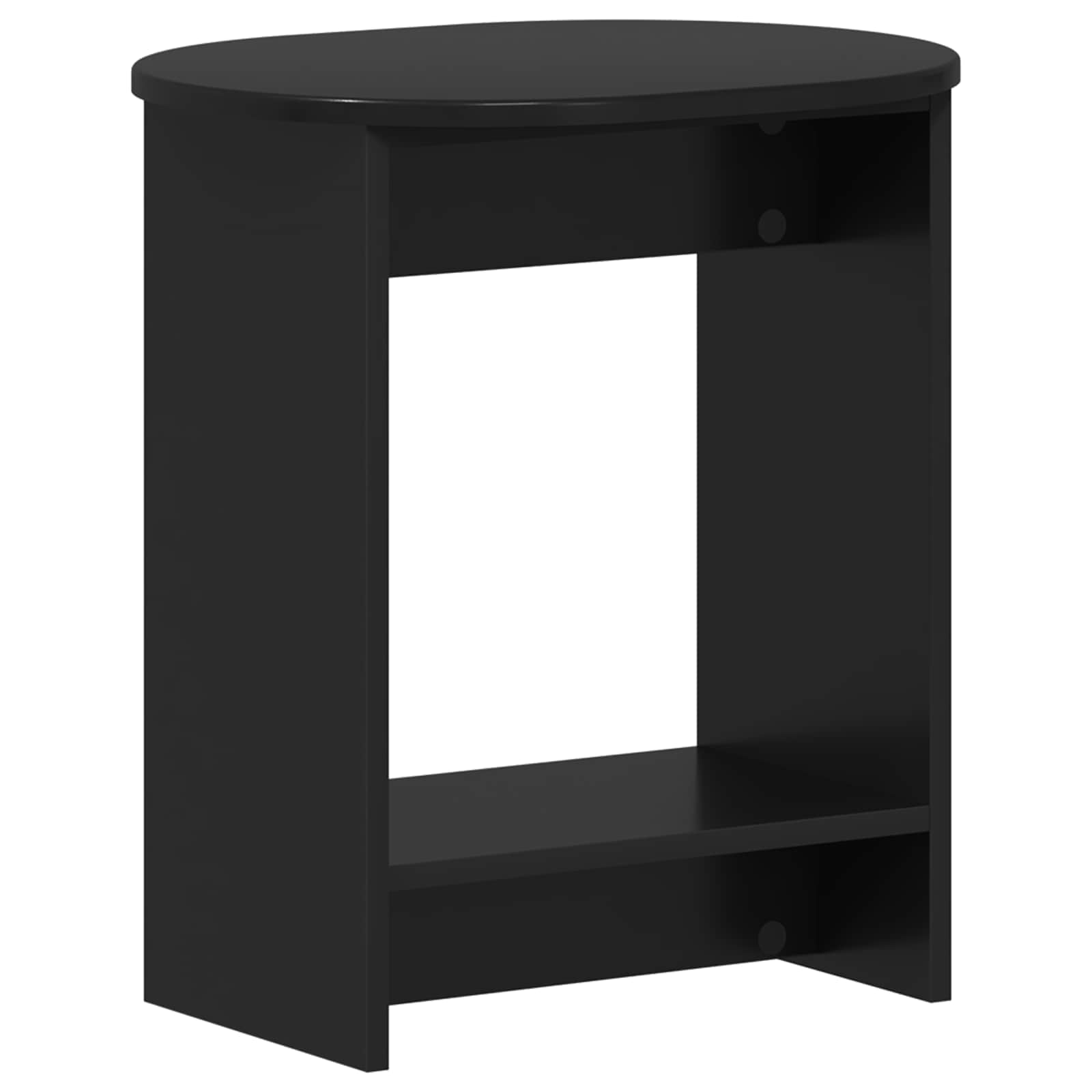 Tavolo laterale Nero 50 x 39,5 x 55 cm Legno ingegnerizzato | homemem39