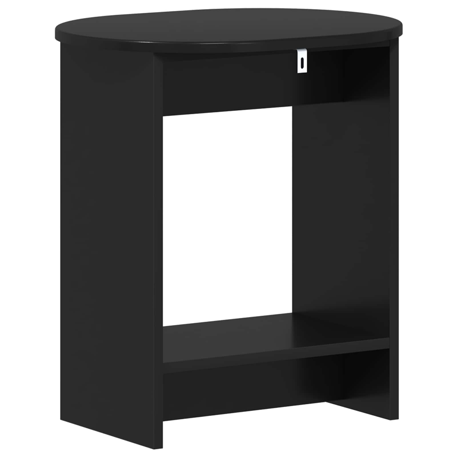 Tavolo laterale Nero 50 x 39,5 x 55 cm Legno ingegnerizzato | homemem39