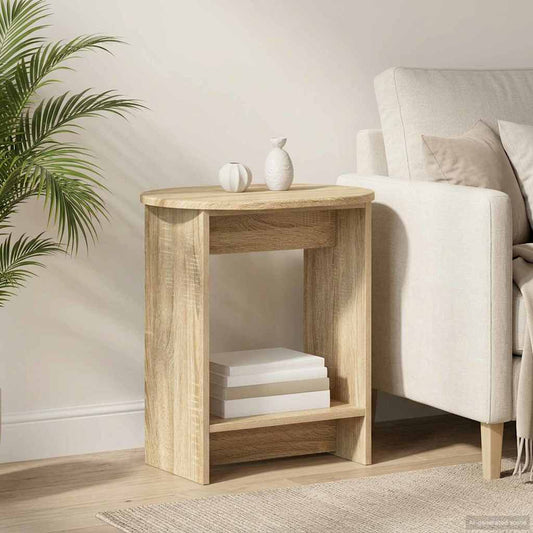 Tavolo laterale Rovere Sonoma 50 x 39,5 x 55 cm | homemem39