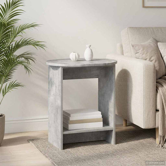 Tavolo laterale Grigio Cemento 50 x 39,5 x 55 cm | homemem39