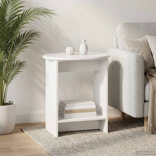 Tavolo laterale Bianco Lucido 50 x 39,5 x 55 cm | homemem39