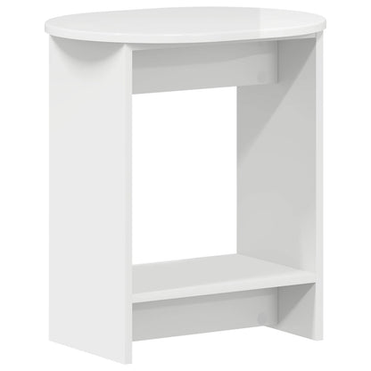 Tavolo laterale Bianco Lucido 50 x 39,5 x 55 cm | homemem39