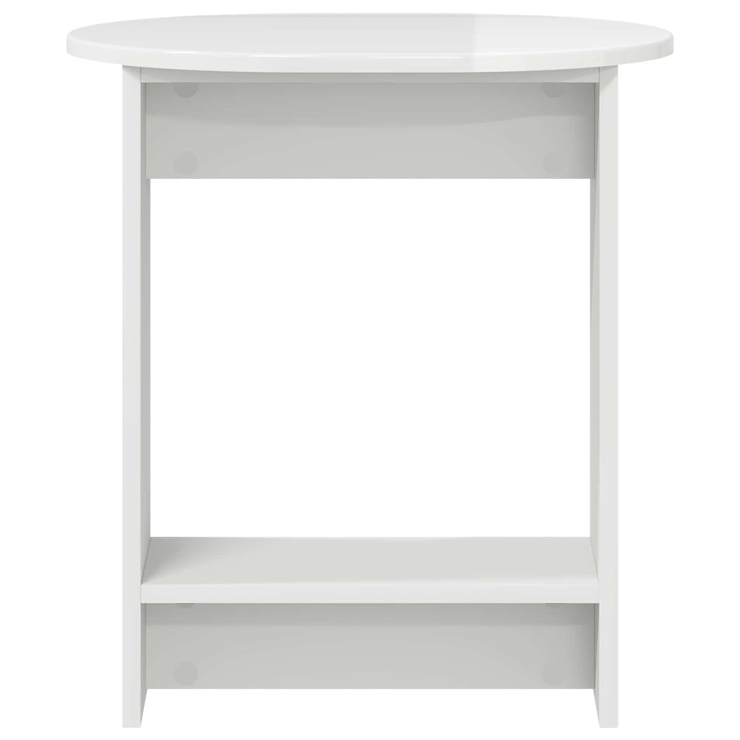 Tavolo laterale Bianco Lucido 50 x 39,5 x 55 cm | homemem39