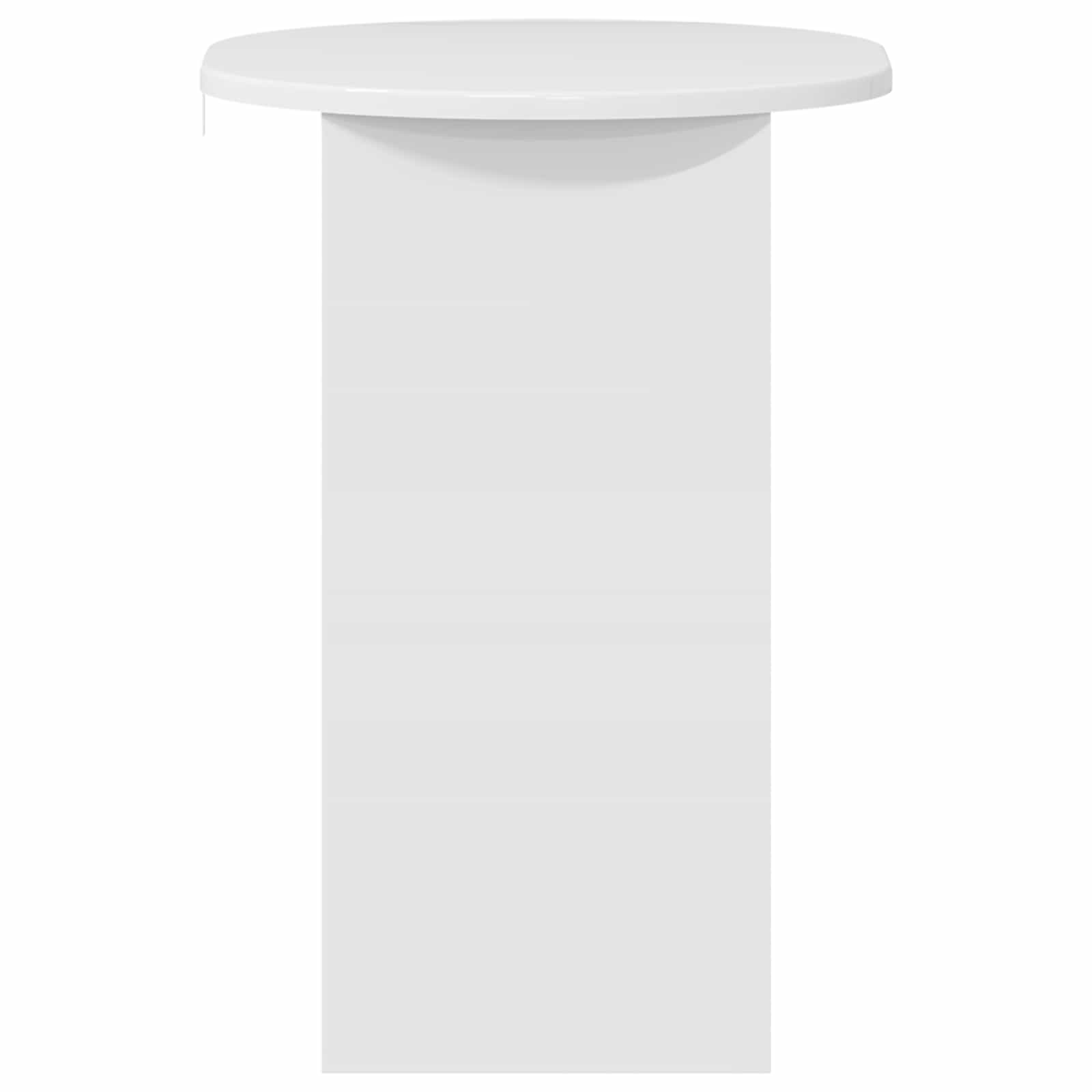 Tavolo laterale Bianco Lucido 50 x 39,5 x 55 cm | homemem39