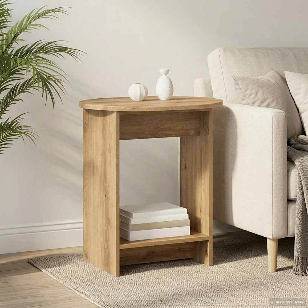 Tavolo laterale Rovere Artigianale 50 x 39,5 x 55 cm | homemem39