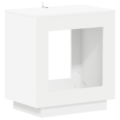 Tavolo laterale Bianco 60 x 40 x 65 cm Legno ingegnerizzato | homemem39