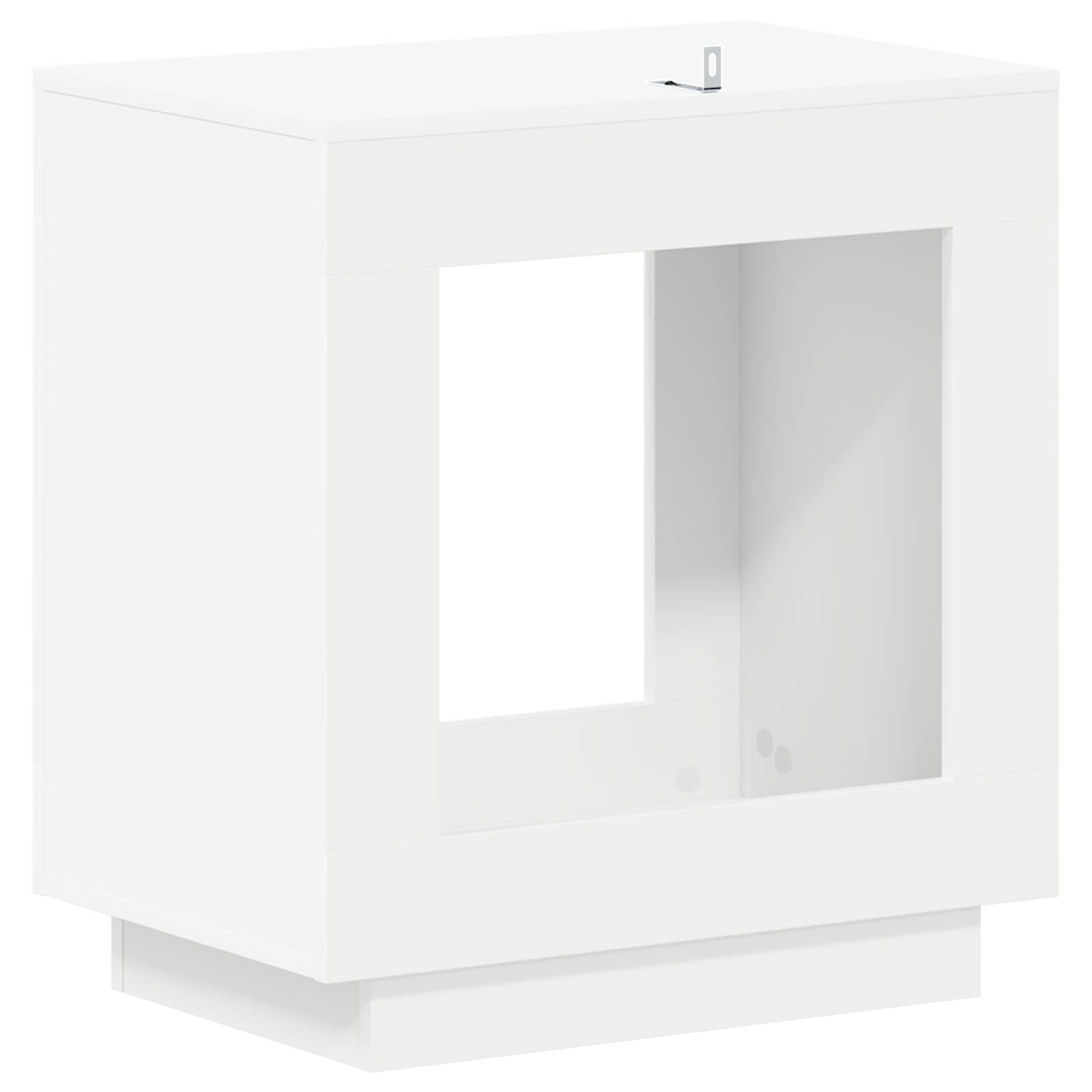 Tavolo laterale Bianco 60 x 40 x 65 cm Legno ingegnerizzato | homemem39