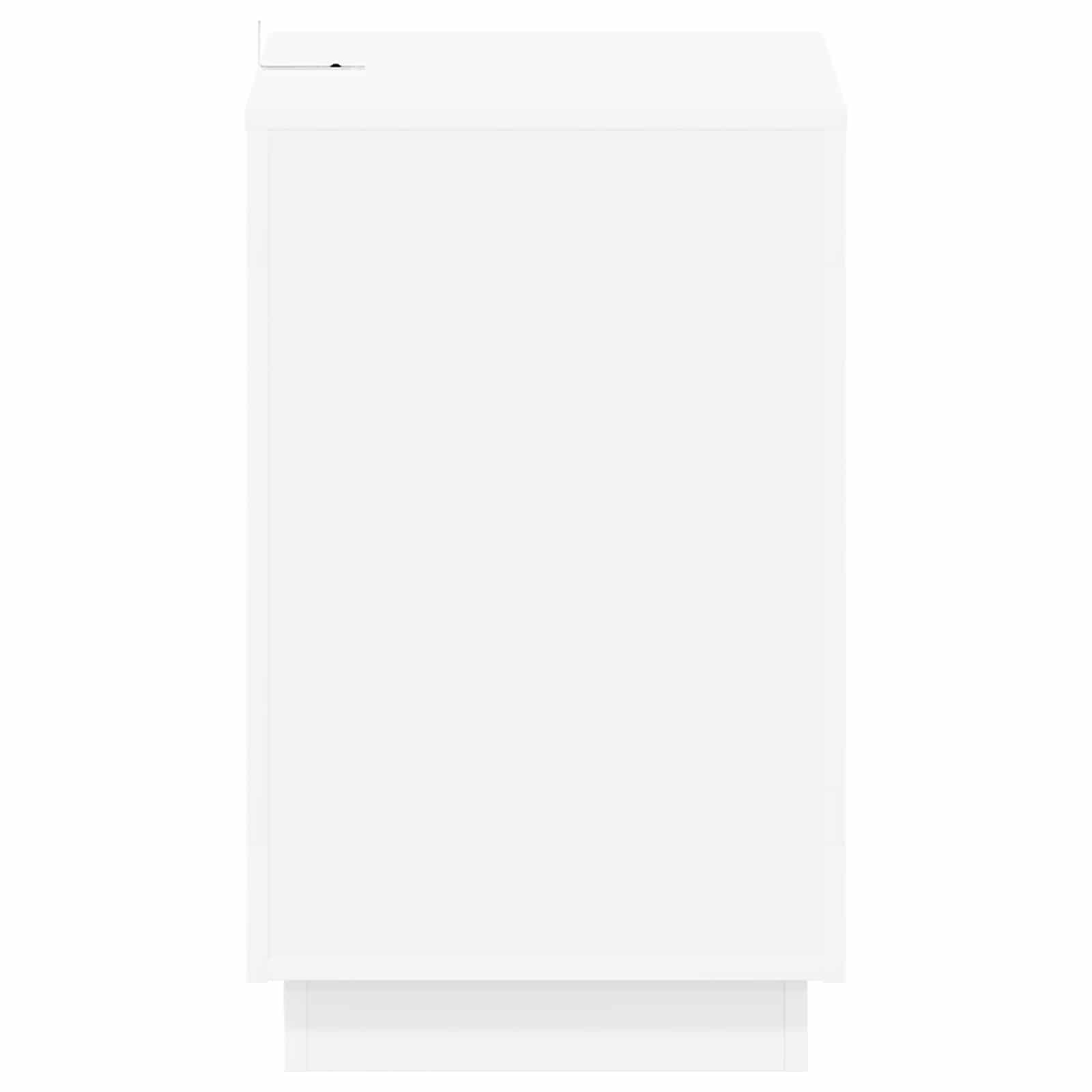 Tavolo laterale Bianco 60 x 40 x 65 cm Legno ingegnerizzato | homemem39