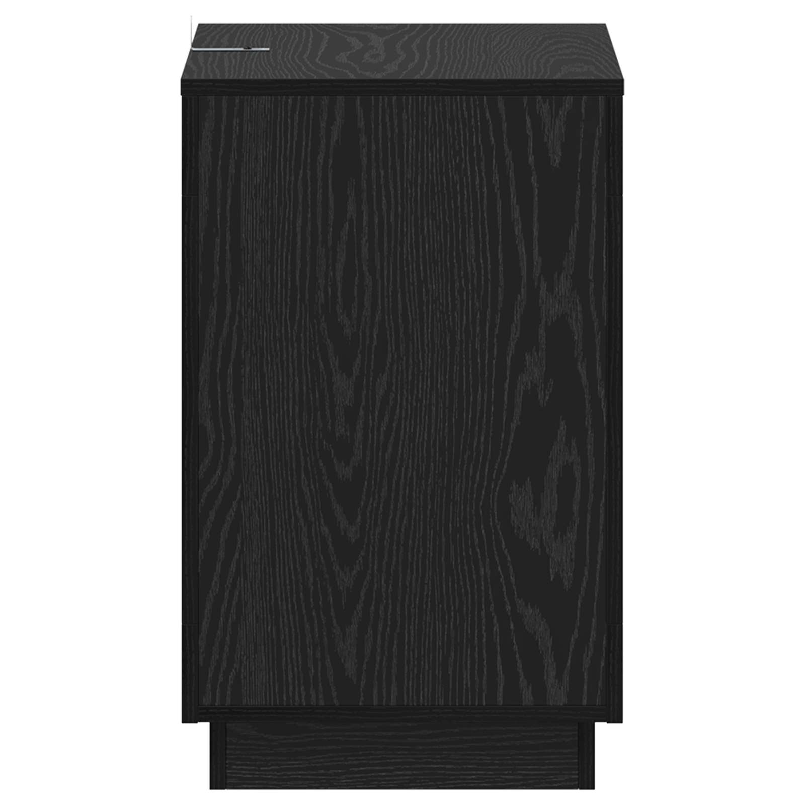 Tavolo laterale Rovere Nero 60 x 40 x 65 cm | homemem39