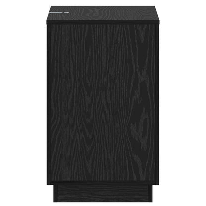 Tavolo laterale Rovere Nero 60 x 40 x 65 cm | homemem39