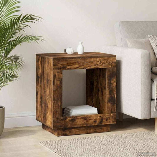 Tavolo laterale Rovere Fumo 60 x 40 x 65 cm - homemem39