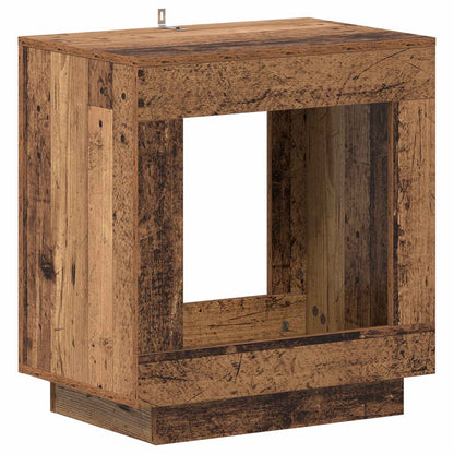 Tavolo laterale Legno antico 60 x 40 x 65 cm