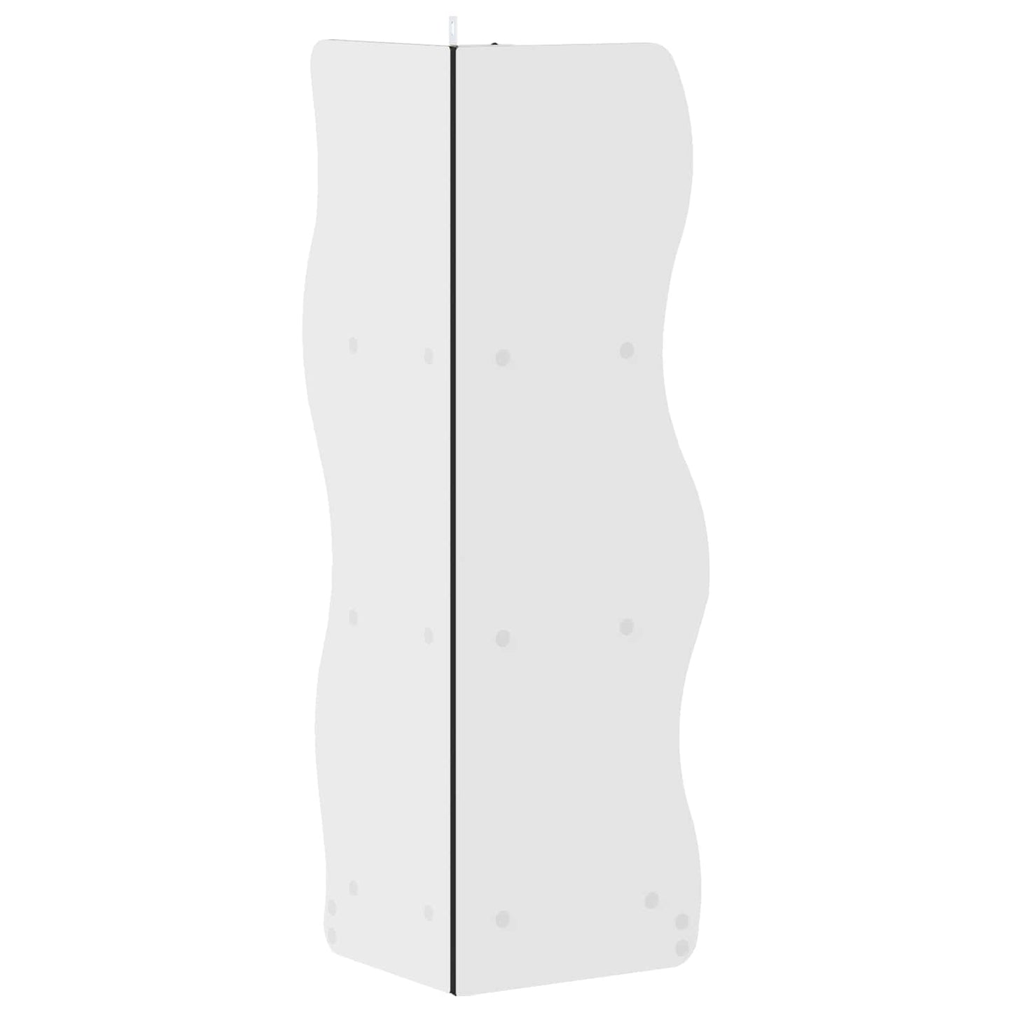 Mensola angolare Nero 34 x 33 x 102 cm Legno ingegnerizzato | homemem39
