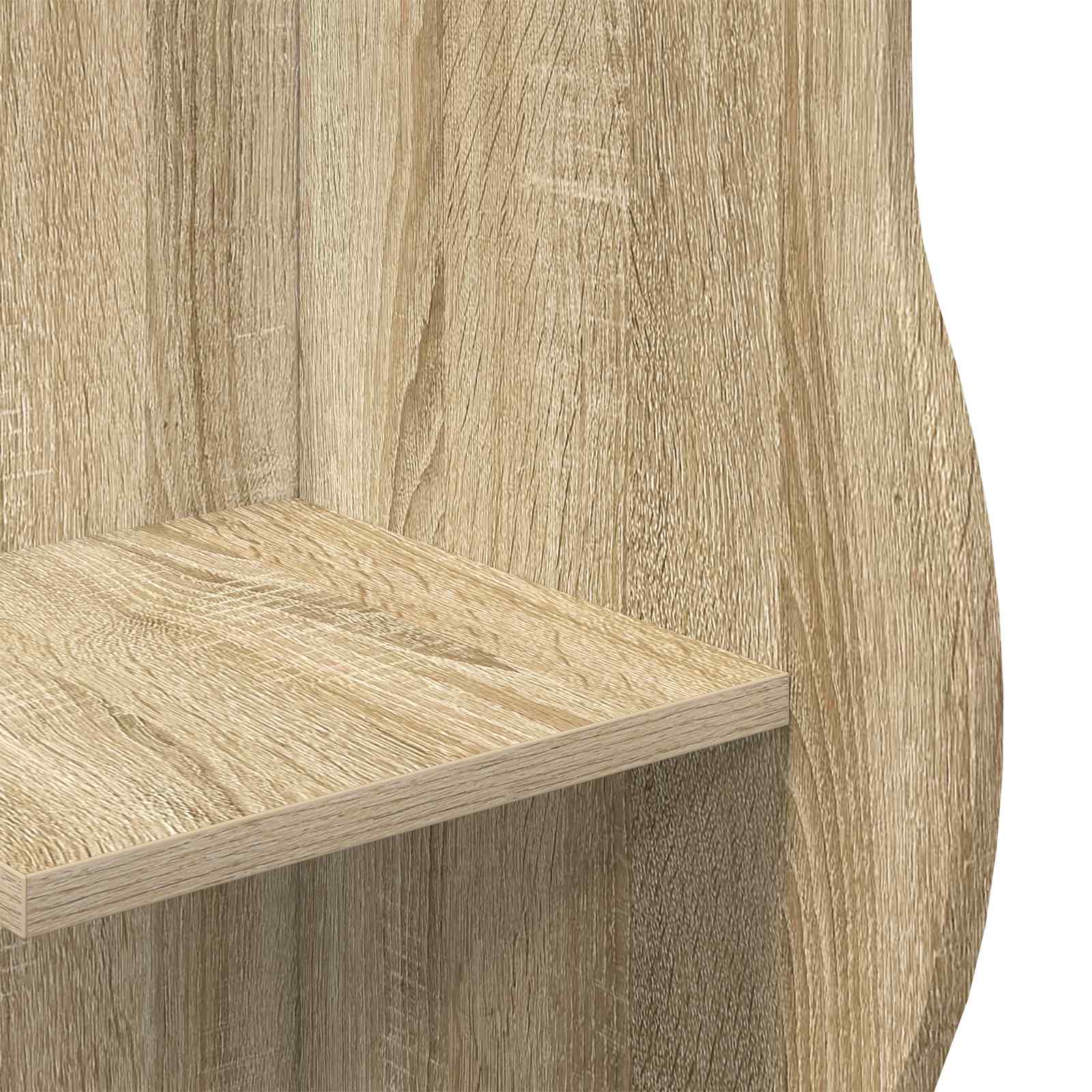 Mensola angolare Rovere Sonoma 34 x 33 x 102 cm - homemem39