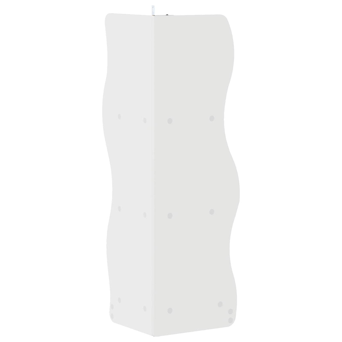 Mensola angolare Bianco Lucido 34 x 33 x 102 cm - homemem39