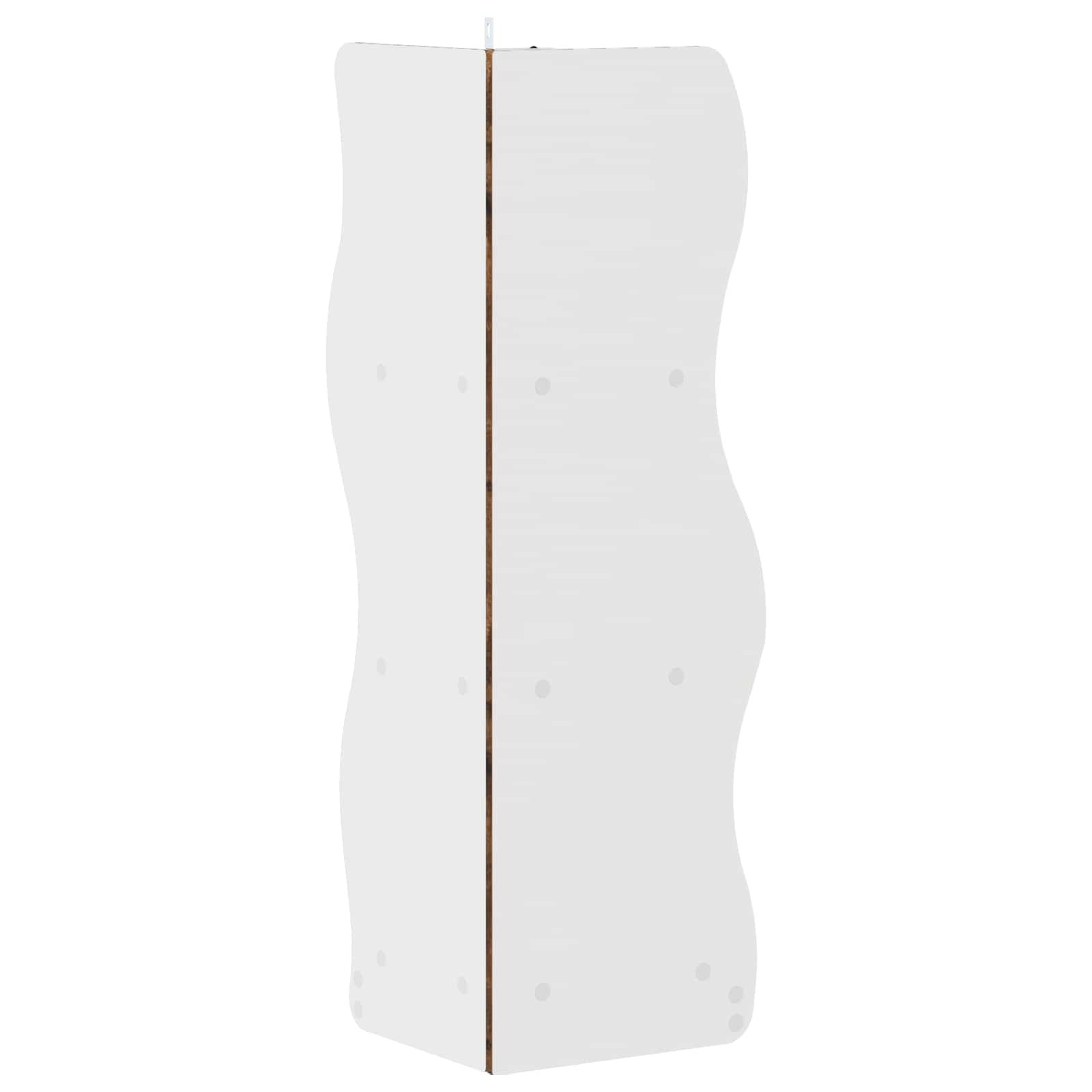 Mensola angolare con lo scaffale Rovere Fumo 34 x 33 x 102 cm | homemem39