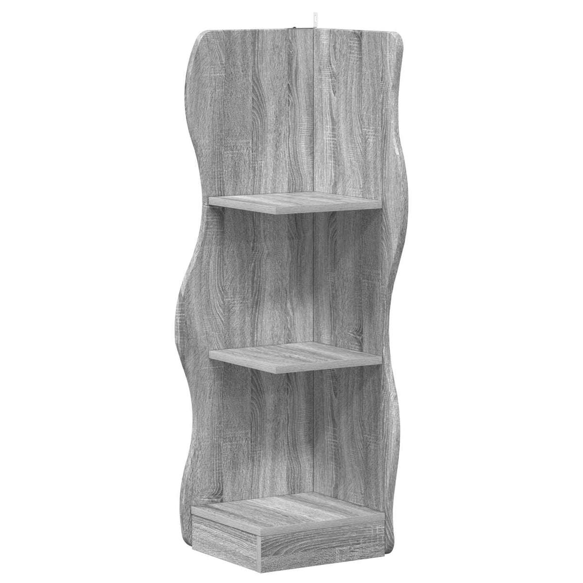 Mensola angolare Grigio Sonoma 34 x 33 x 102 cm - homemem39