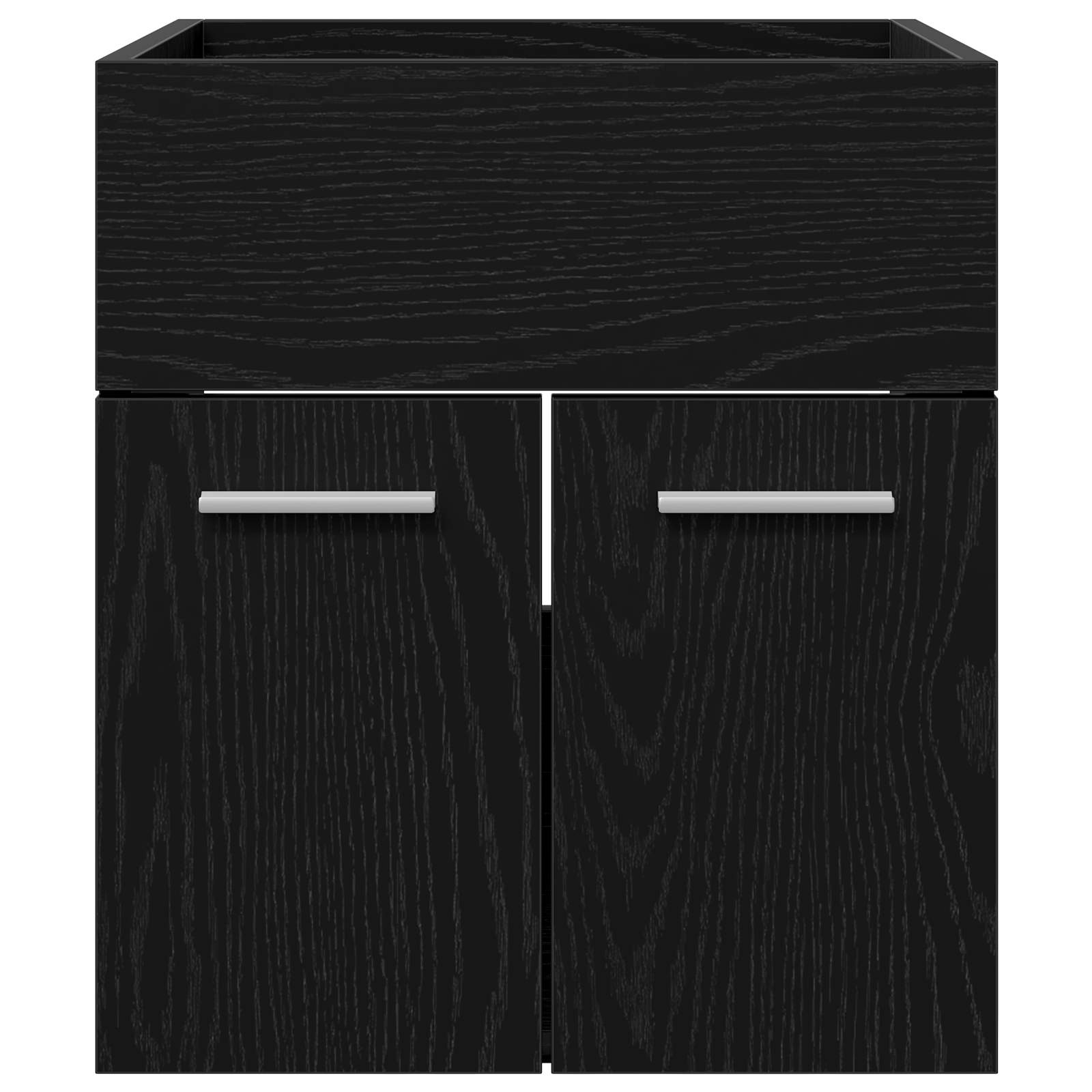 Armadio sottolavello con porta Rovere Nero 41 x 38,5 x 46 cm | homemem39