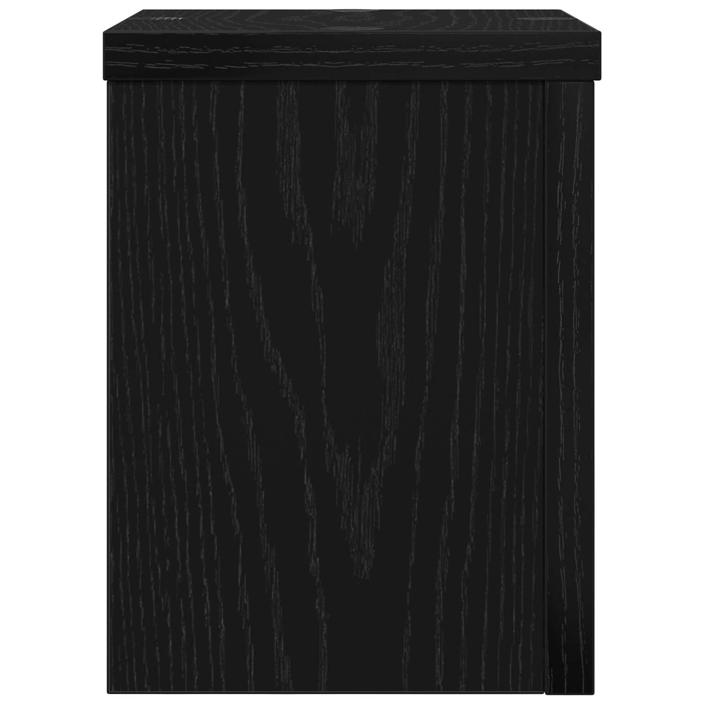 Supporto per piante 2 pcs Rovere Nero 15 x 15 x 20 cm