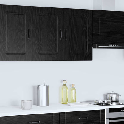 Pannello lavastoviglie Kalmar Rovere Nero 80 x 31 x 60 cm | homemem39