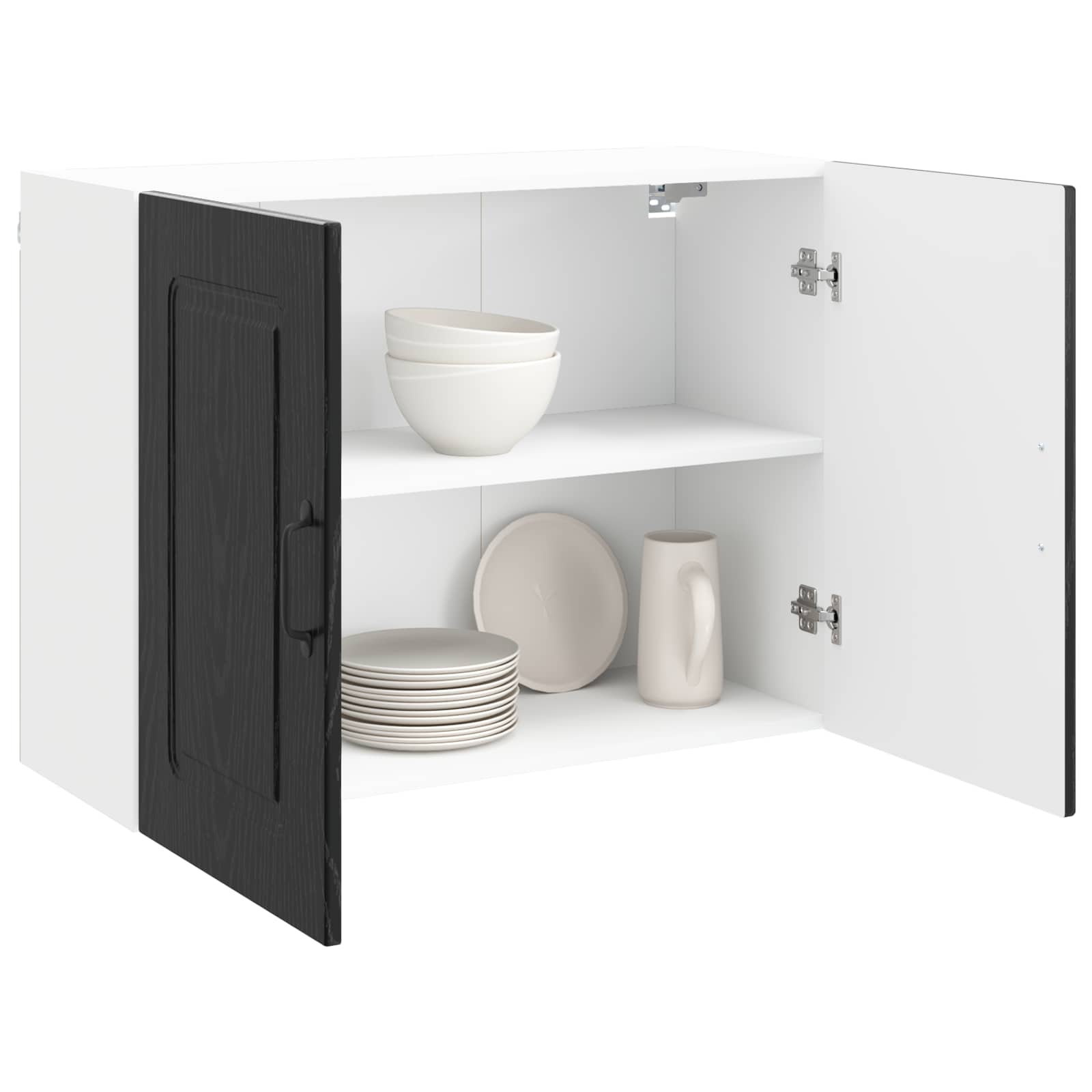 Pannello lavastoviglie Kalmar Rovere Nero 80 x 31 x 60 cm | homemem39