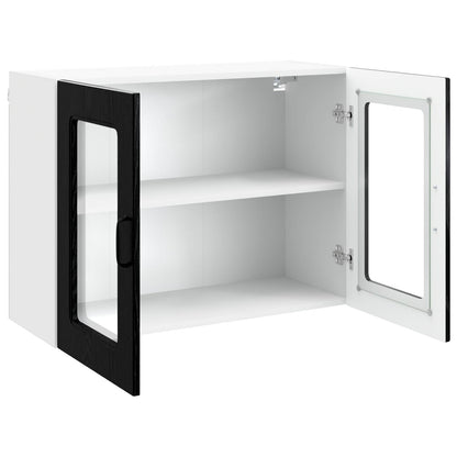Pannello lavastoviglie Kalmar Rovere Nero 80 x 31 x 60 cm | homemem39