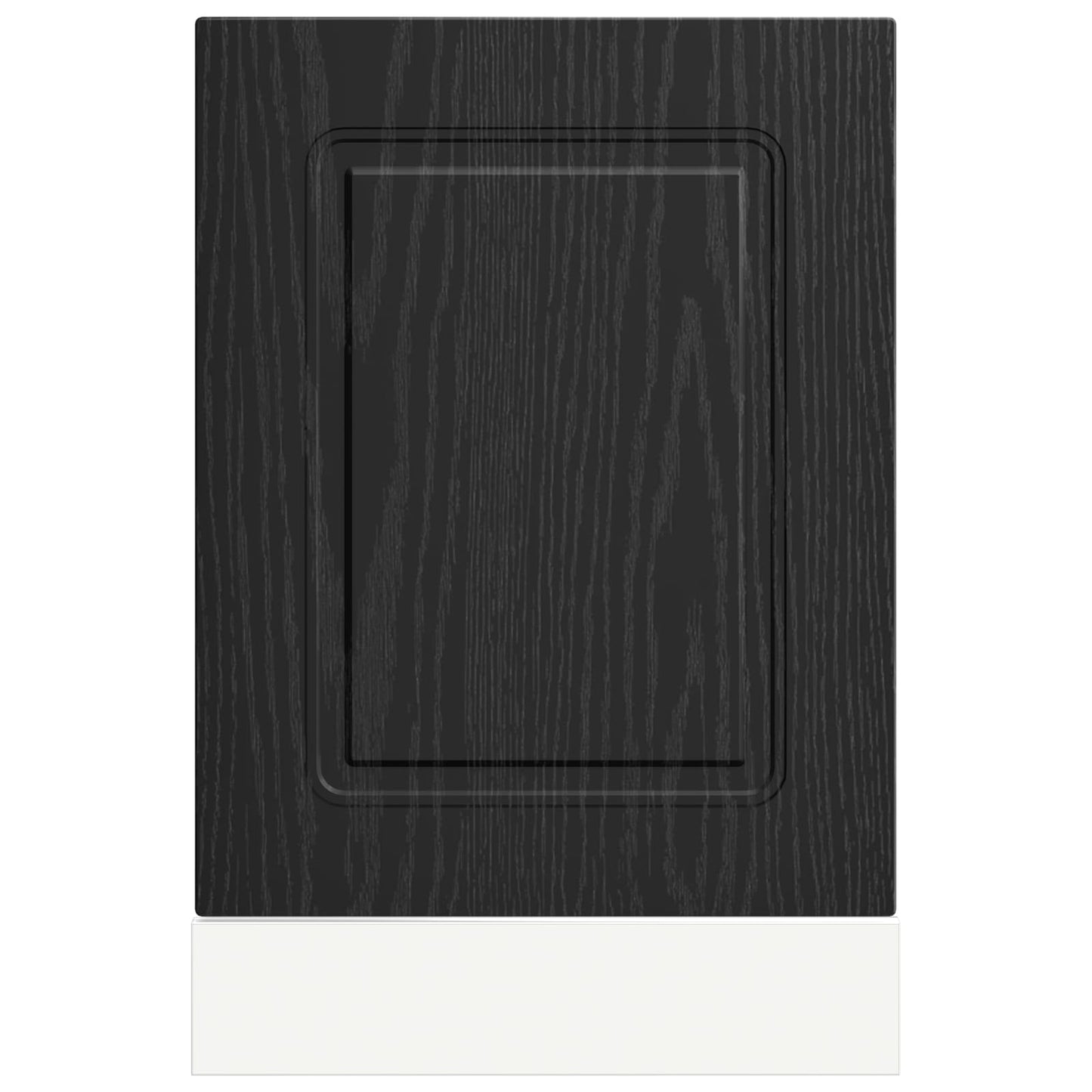 Pannello lavastoviglie Kalmar Rovere Nero 45 x 1,5 x 57 cm