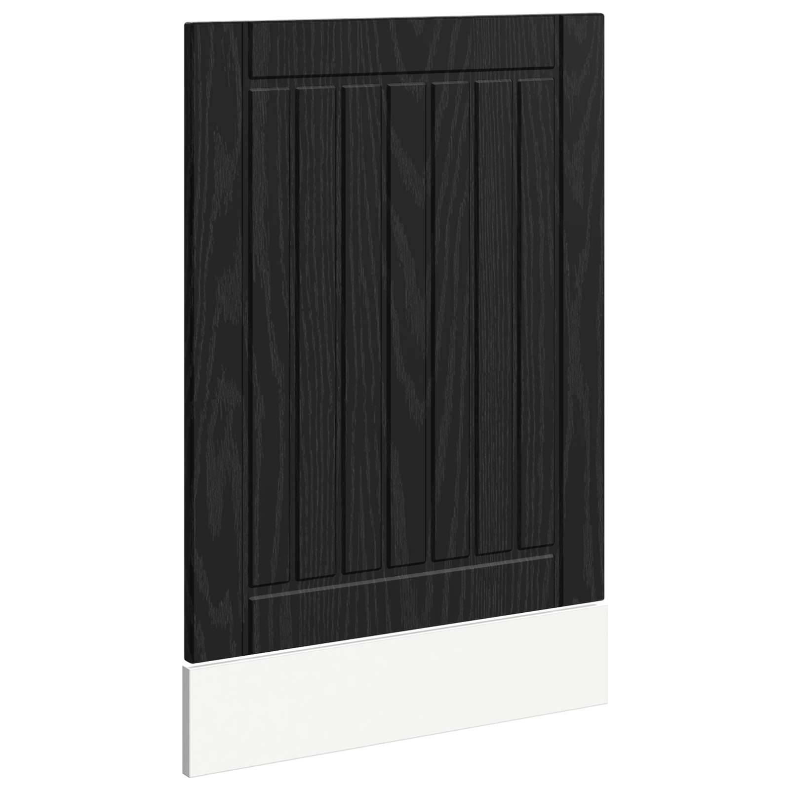 Pannello lavastoviglie Lucca Rovere Nero 45 x 1,5 x 57 cm | homemem39