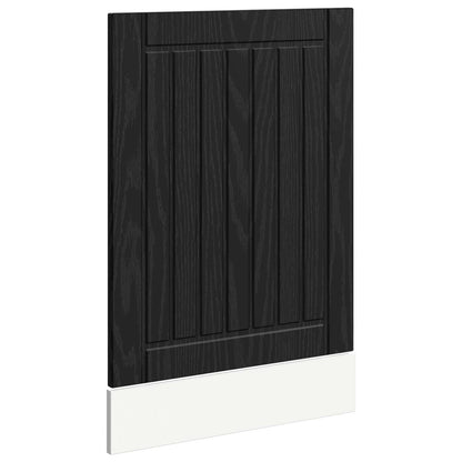 Pannello lavastoviglie Lucca Rovere Nero 45 x 1,5 x 57 cm | homemem39