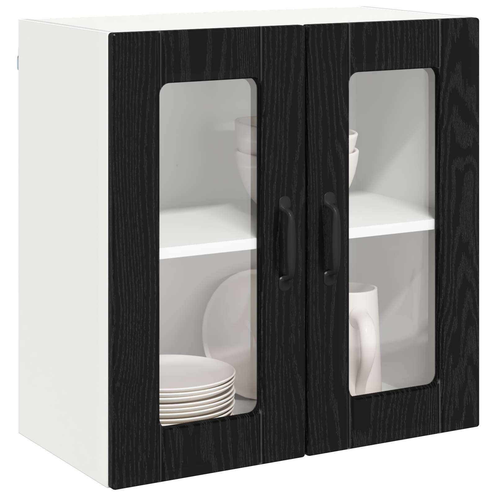 Pannello lavastoviglie Lucca Rovere Nero 60 x 31 x 60 cm | homemem39