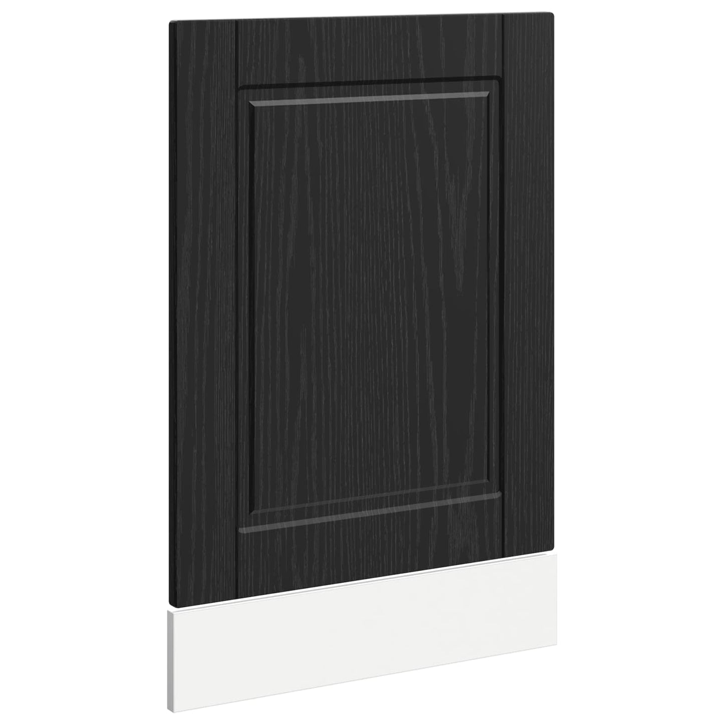 Pannello lavastoviglie PORTO Rovere Nero 45 x 1,5 x 57 cm
