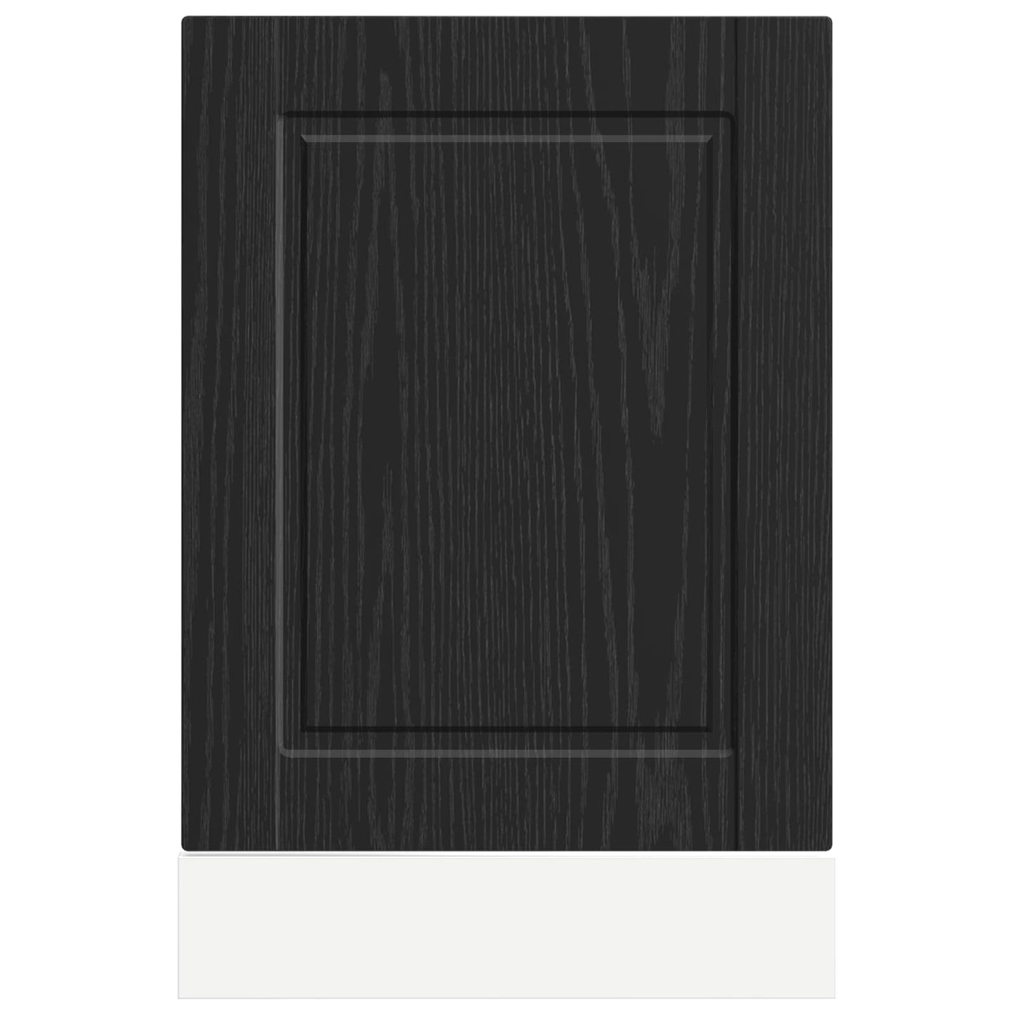Pannello lavastoviglie PORTO Rovere Nero 45 x 1,5 x 57 cm