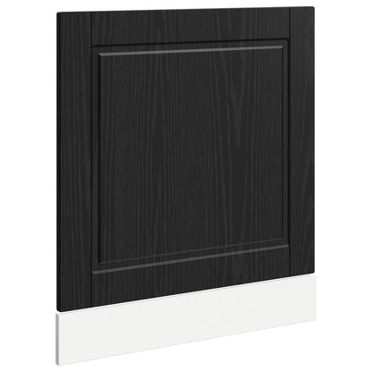 Pannello lavastoviglie PORTO Rovere Nero 60 x 1,5 x 57 cm