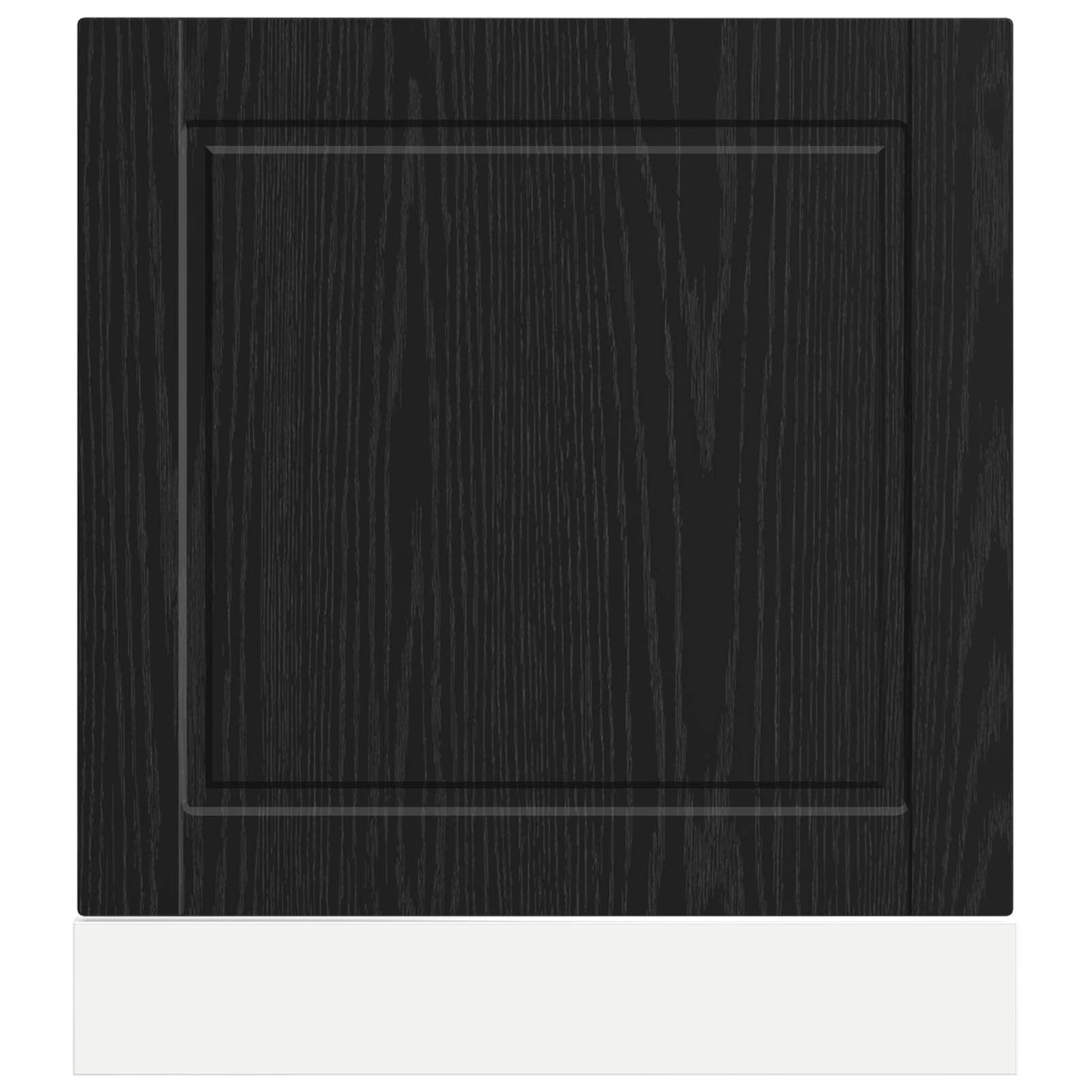 Pannello lavastoviglie PORTO Rovere Nero 60 x 1,5 x 57 cm